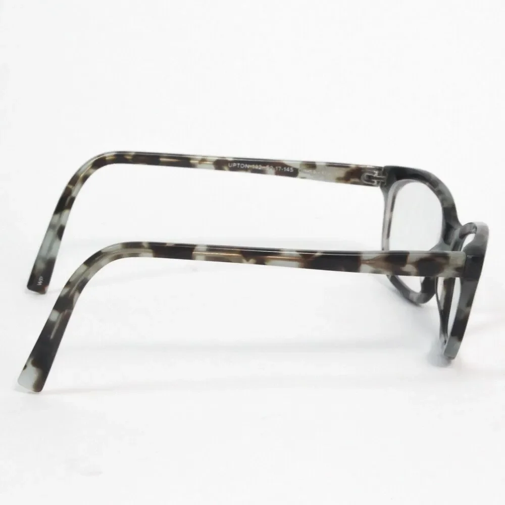 Warby Parker Upton 142 Eyeglasses Frames Grey Tortoise Rectangular 52-17-145